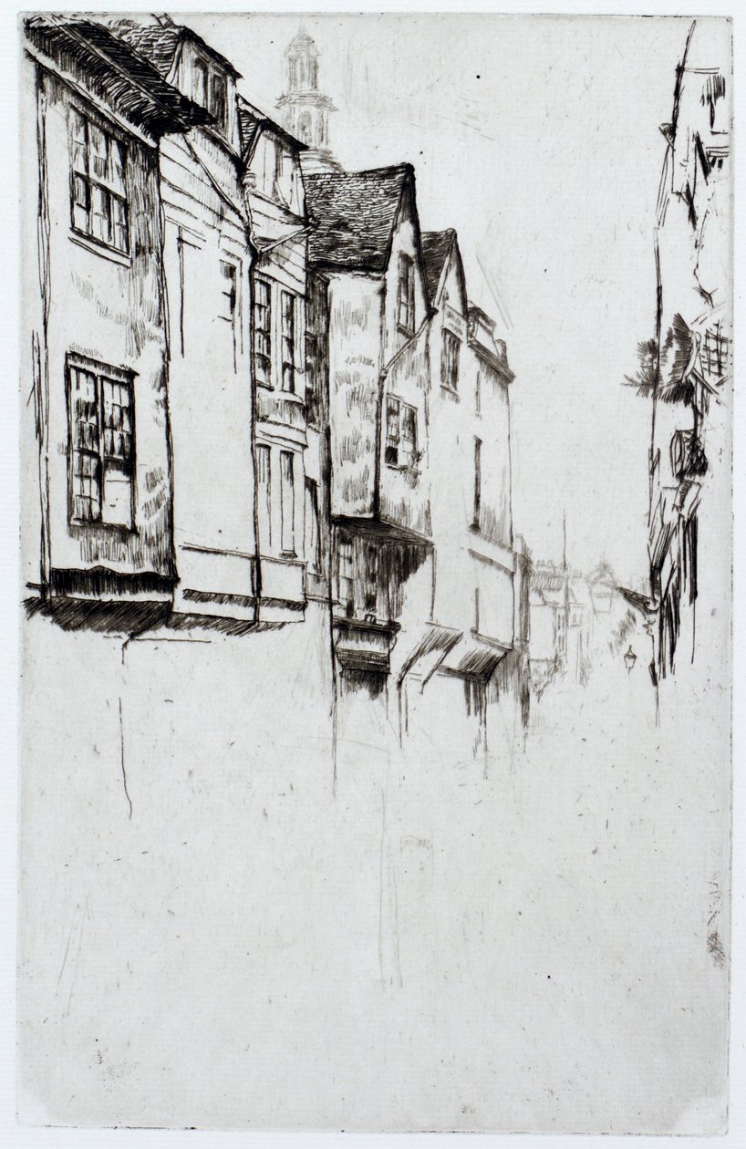 Calle Wych de James Abbott McNeill Whistler