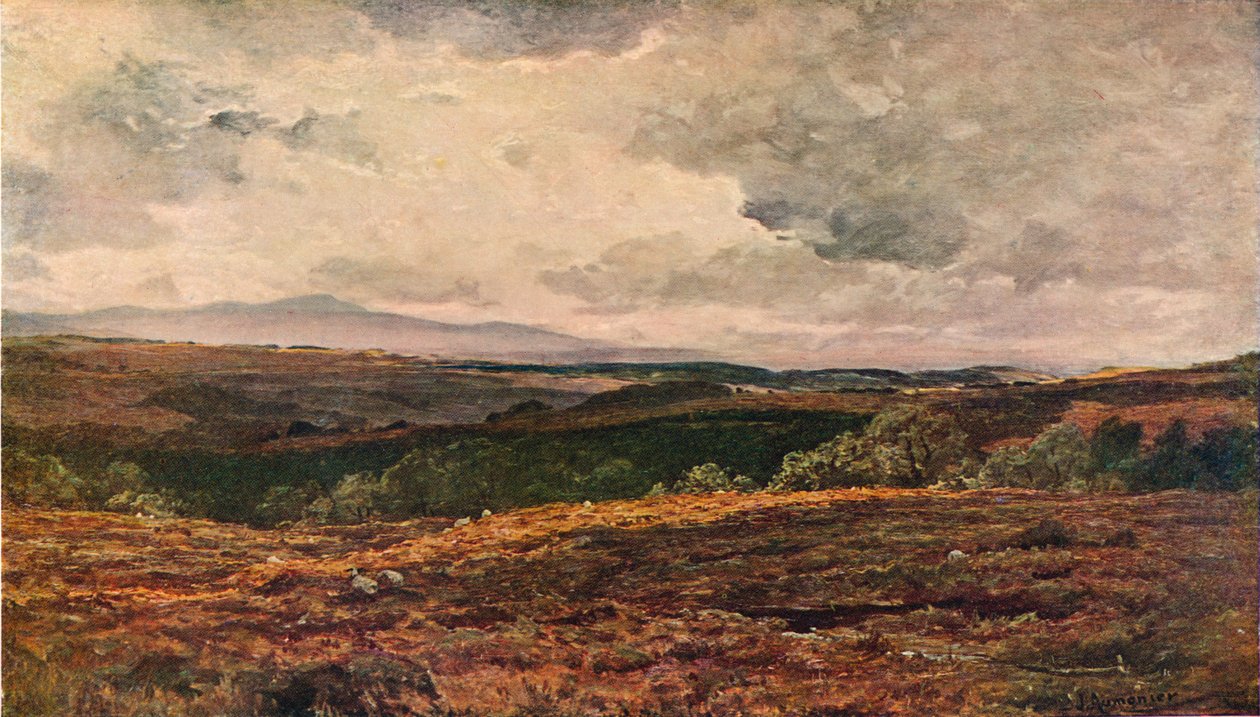 La frontera, c. 1904 de James Aumonier