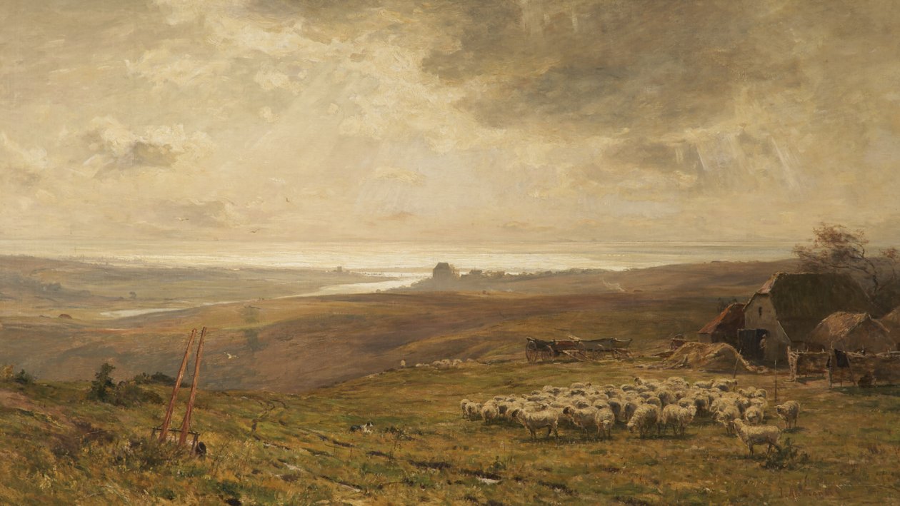 El lado bueno de las nubes de James Aumonier