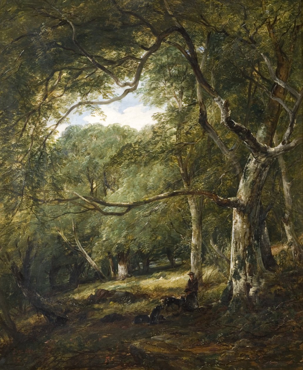 Figuras en el bosque de James B. Dalziel