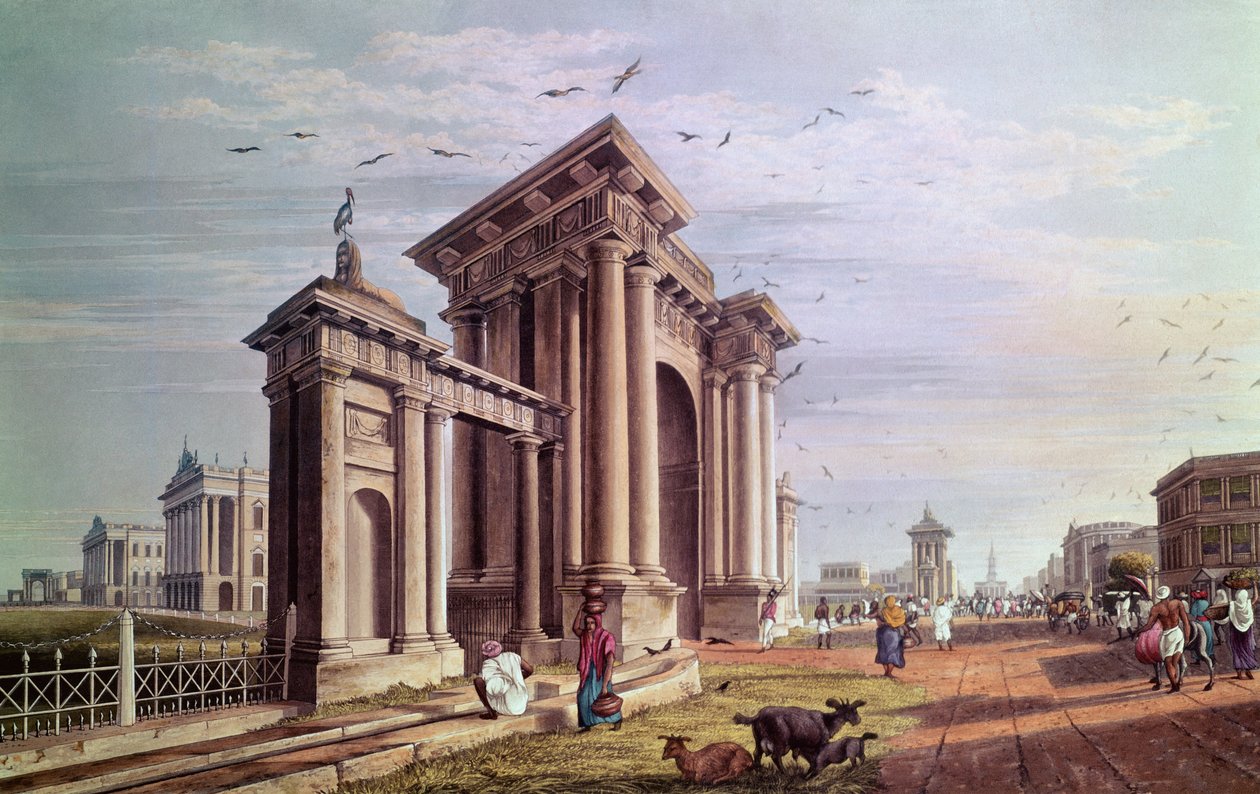 Calle de la Corte, Calcuta de James Baillie Fraser