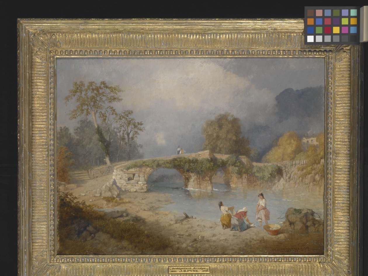 Clearing Up For Fine Weather, Beddgelert, North Wales (óleo sobre lienzo) de James Baker Pyne
