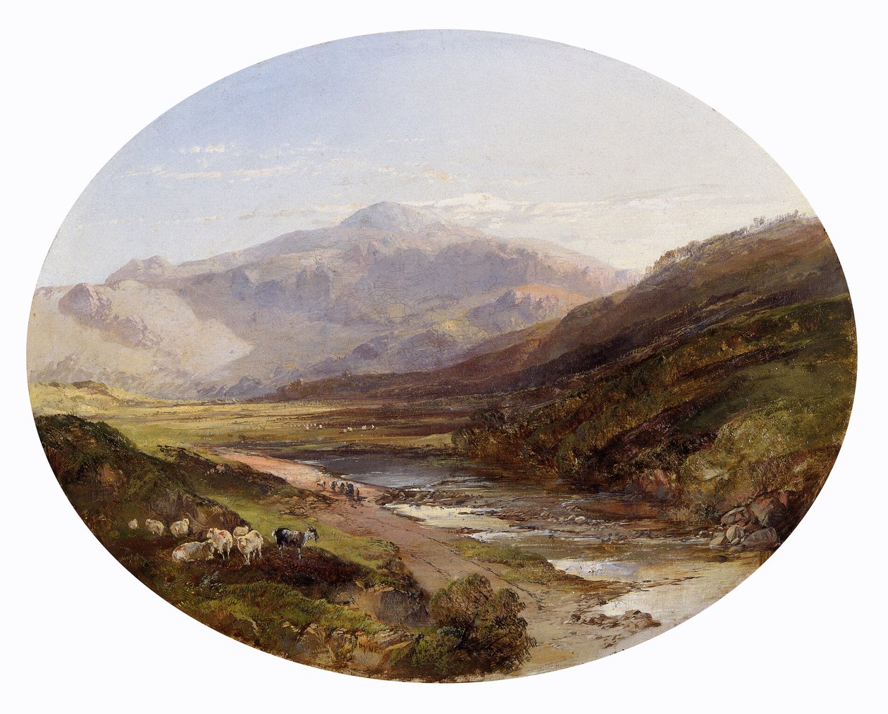 Snowdon desde Capel Curig de James Baker Pyne