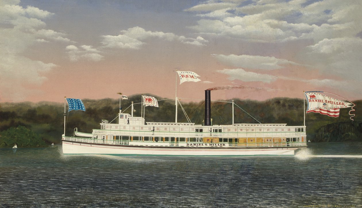 Daniel S. Miller (barco de vapor) por Bard de James Bard