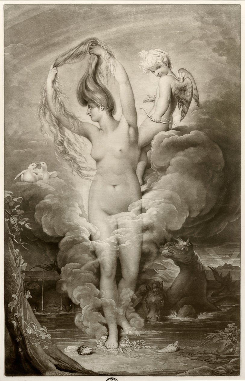 El nacimiento de Venus de James Barry