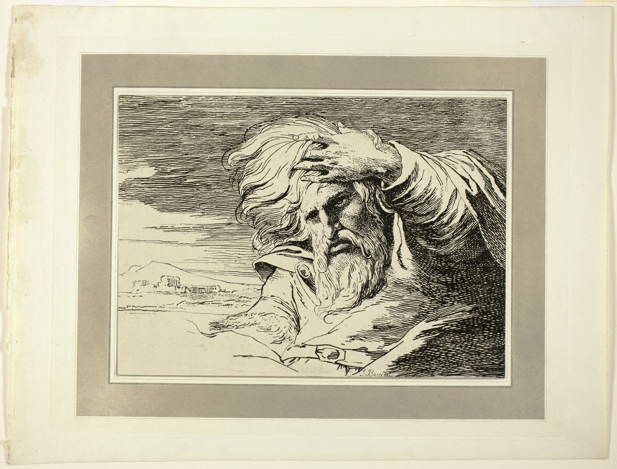 Patriarca oriental, de la primera edición de Specimens of Polyautography de James Barry