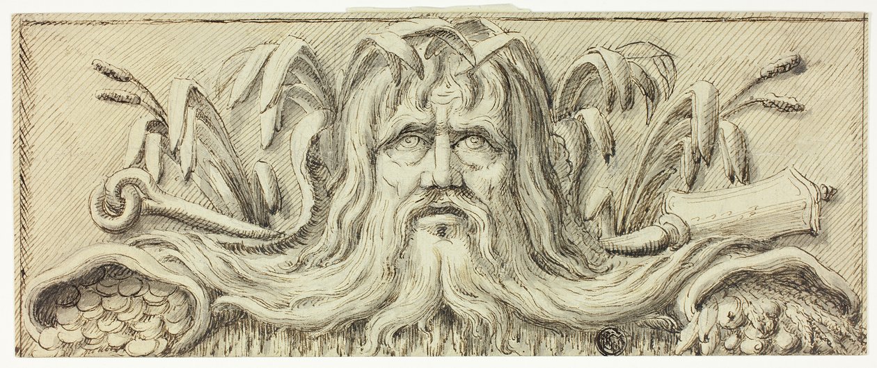 Cabeza de Neptuno de James Barry