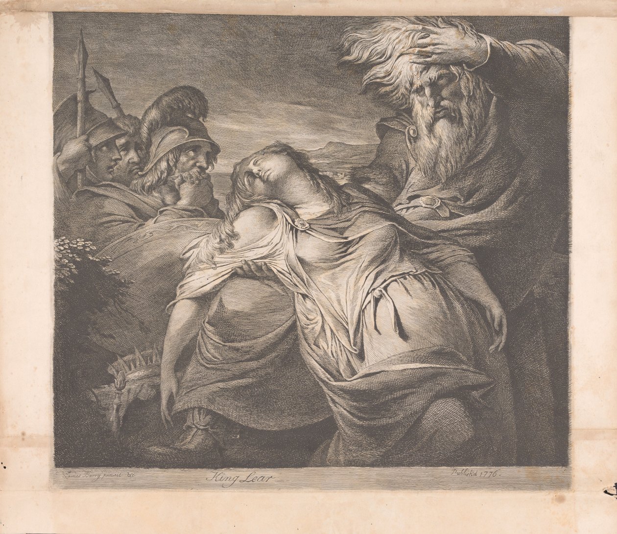 El rey Lear de James Barry