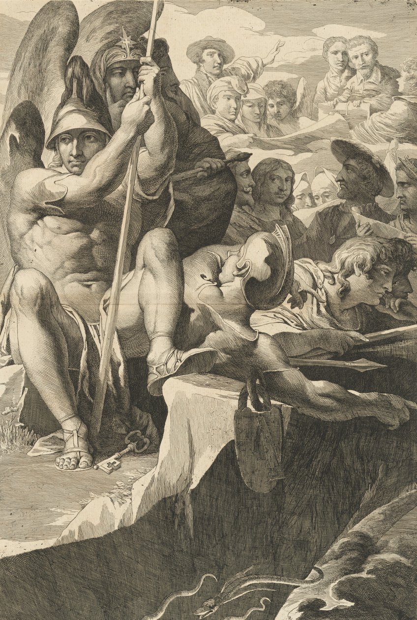 Los Guardianes Angélicos, c. 1802 de James Barry