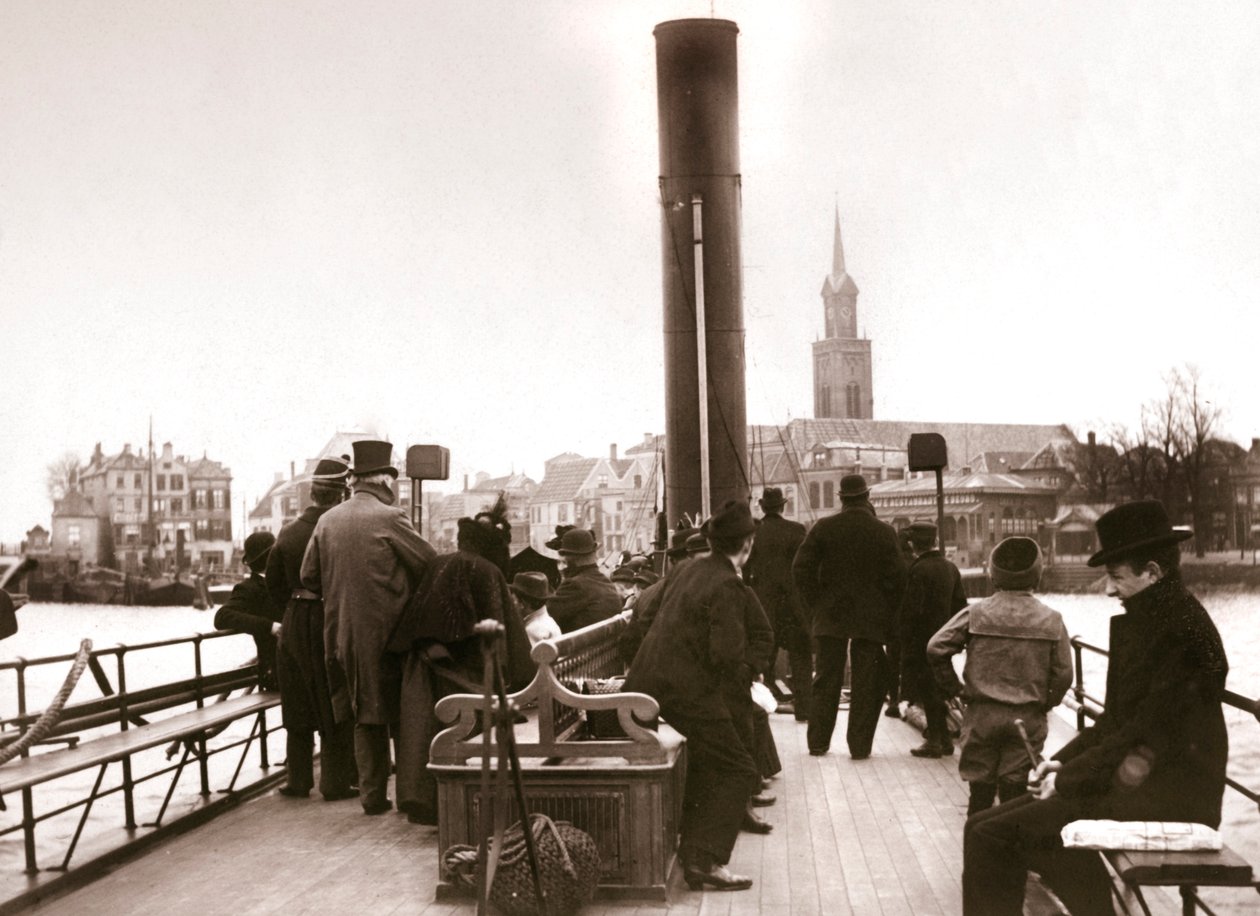 Pasajeros del ferry, Laandam, 1898 de James Batkin