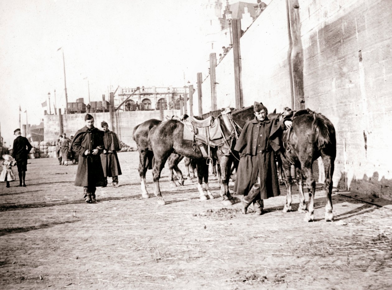Jinetes, Amberes, 1898 de James Batkin