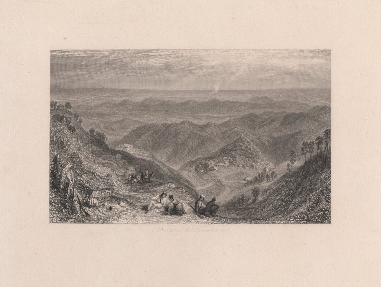 Mussooree y el Dhoon de Landour de James Baylis Allen