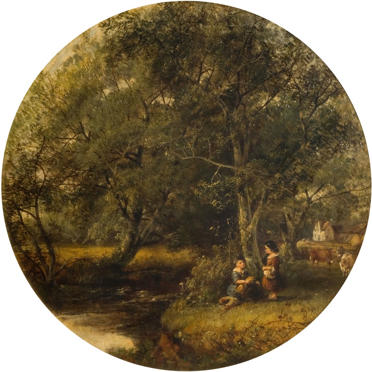 El arroyo, 1875 de James Baylis Allen