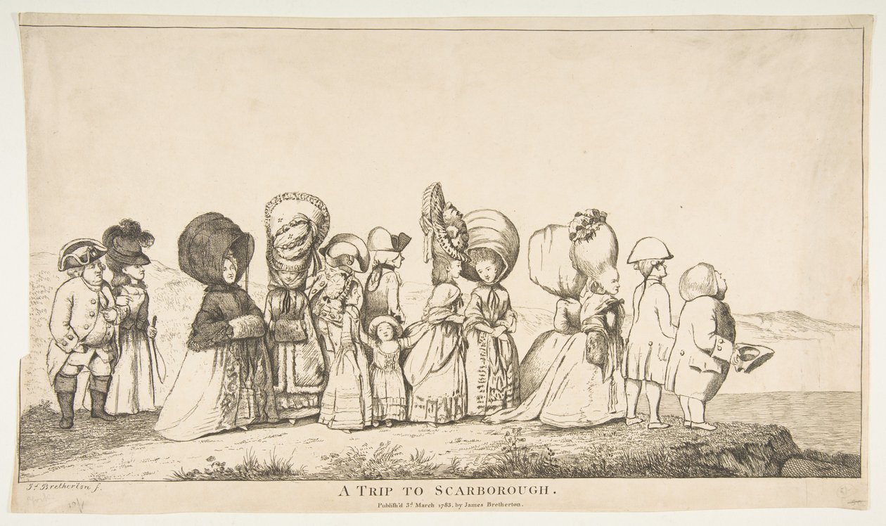Un viaje a Scarborough, 3 de marzo de 1783 de James Bretherton