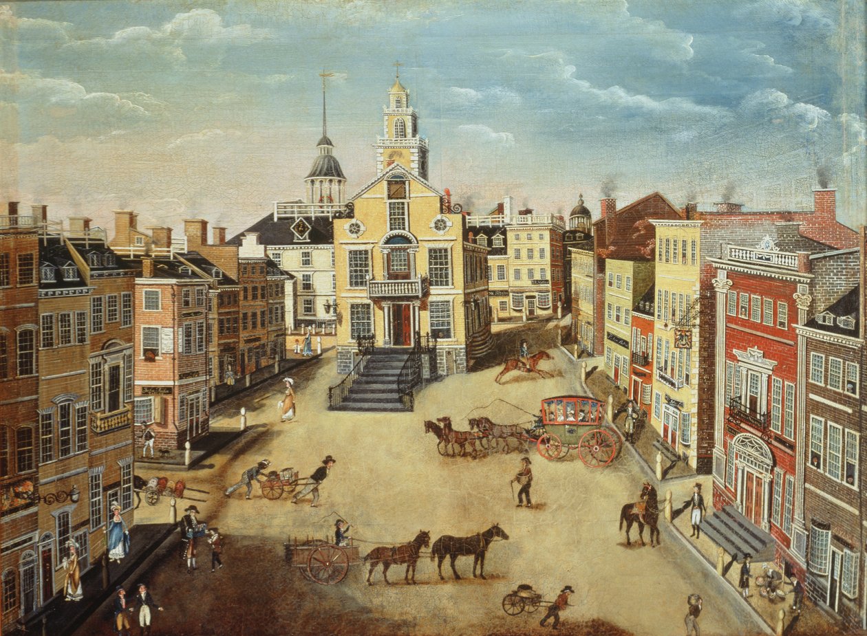 Old State House, Boston de James Brown Marston