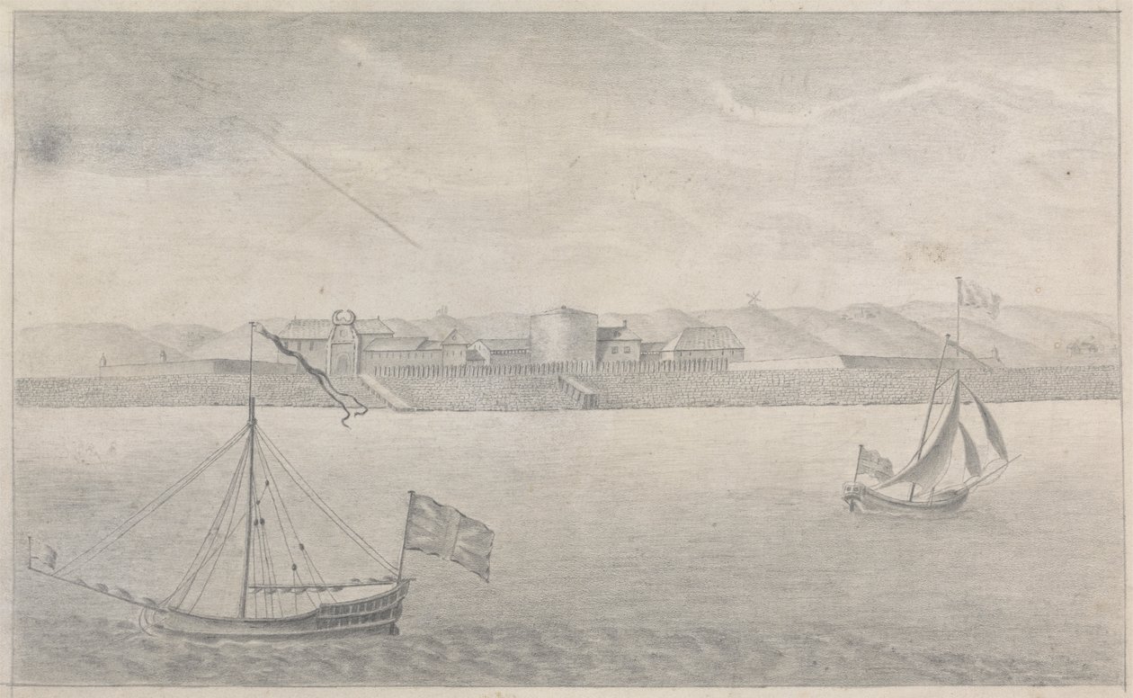 Barcos en un puerto de James Bruce