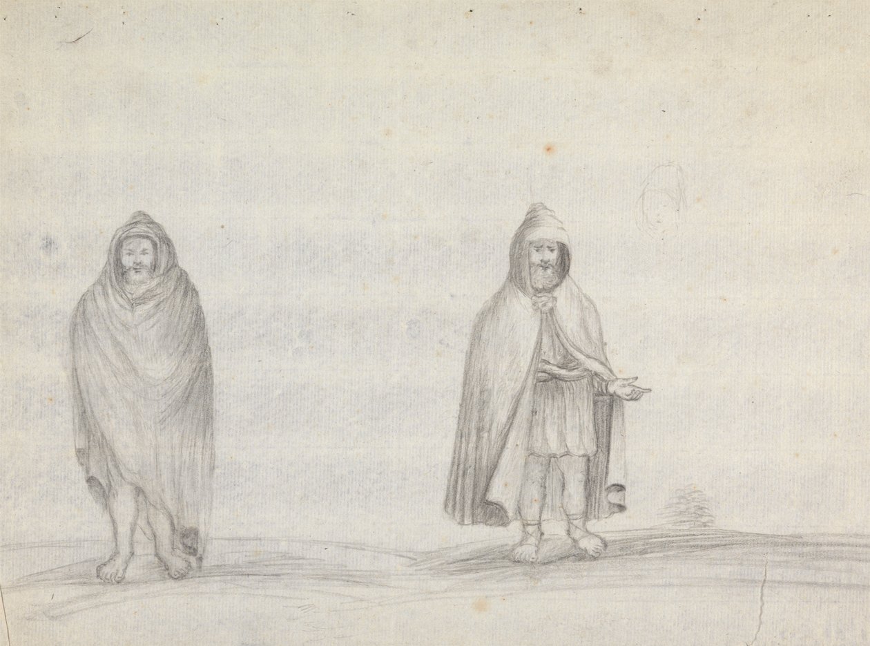 Estudios de dos hombres de James Bruce