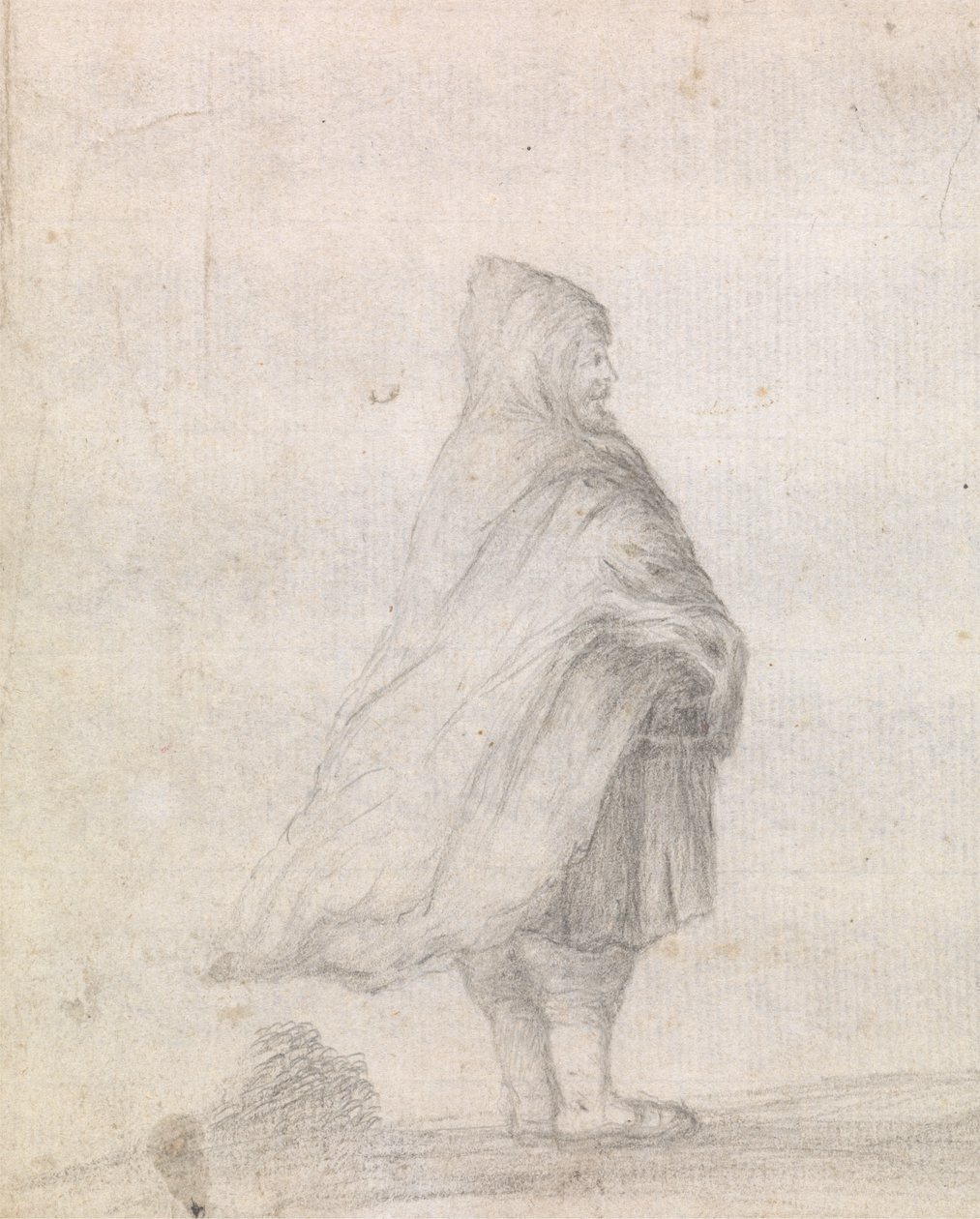 Estudio de un hombre de perfil de James Bruce