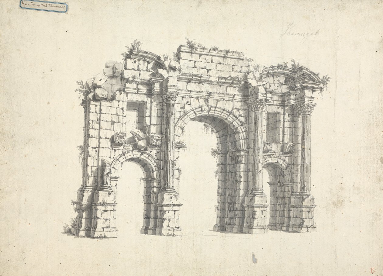 Arco de Triunfo Thamugas de James Bruce