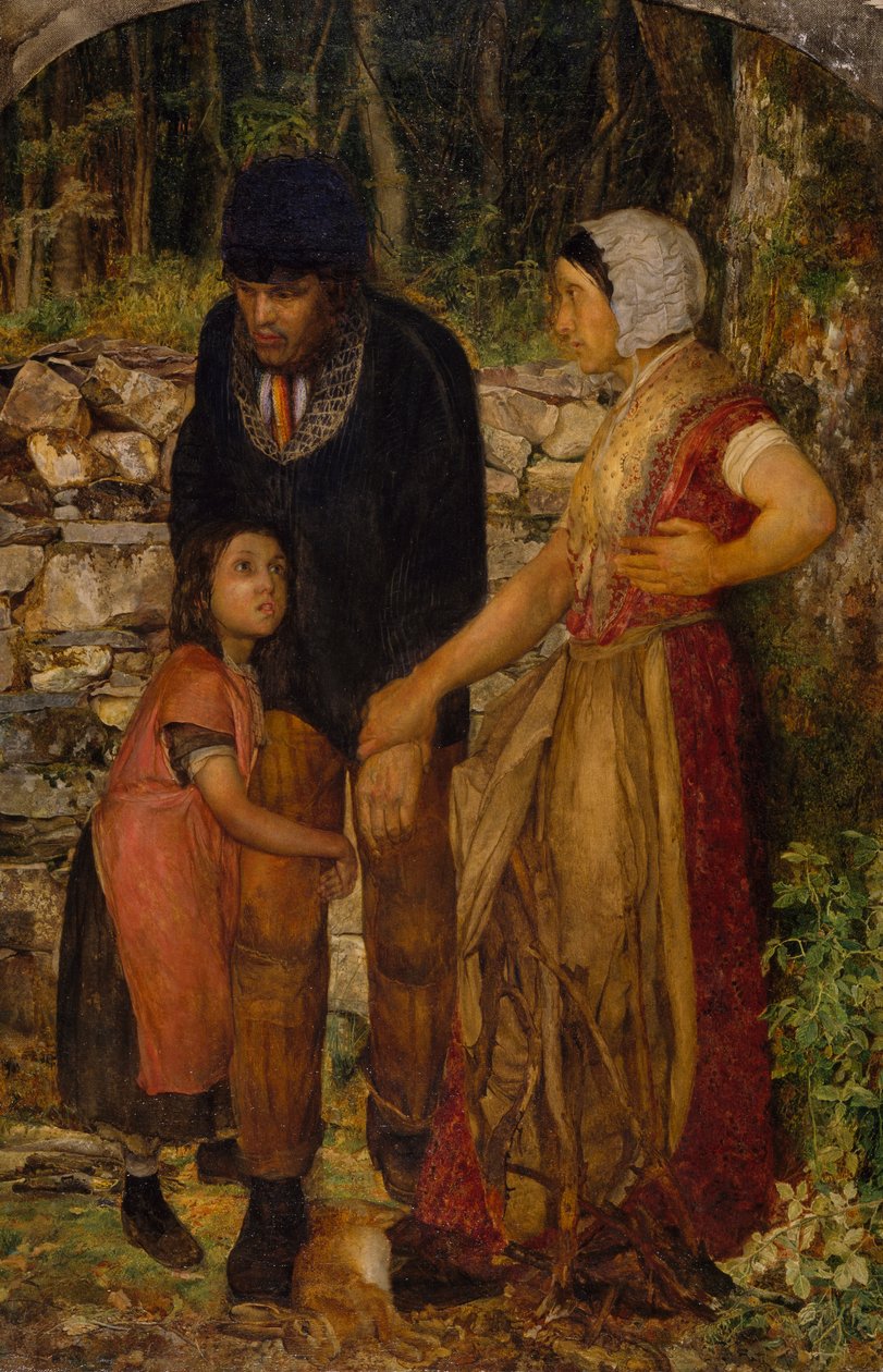 La protesta de la esposa, 1858 de James Campbell