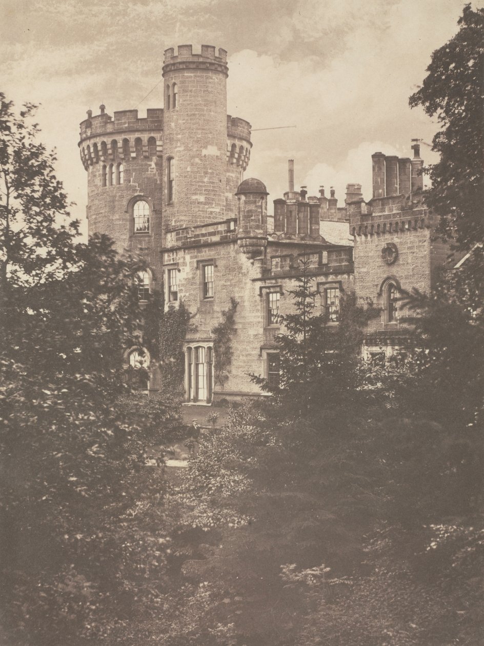View of Tullichewan Castle, Glasgow de James Campbell of Strachathro