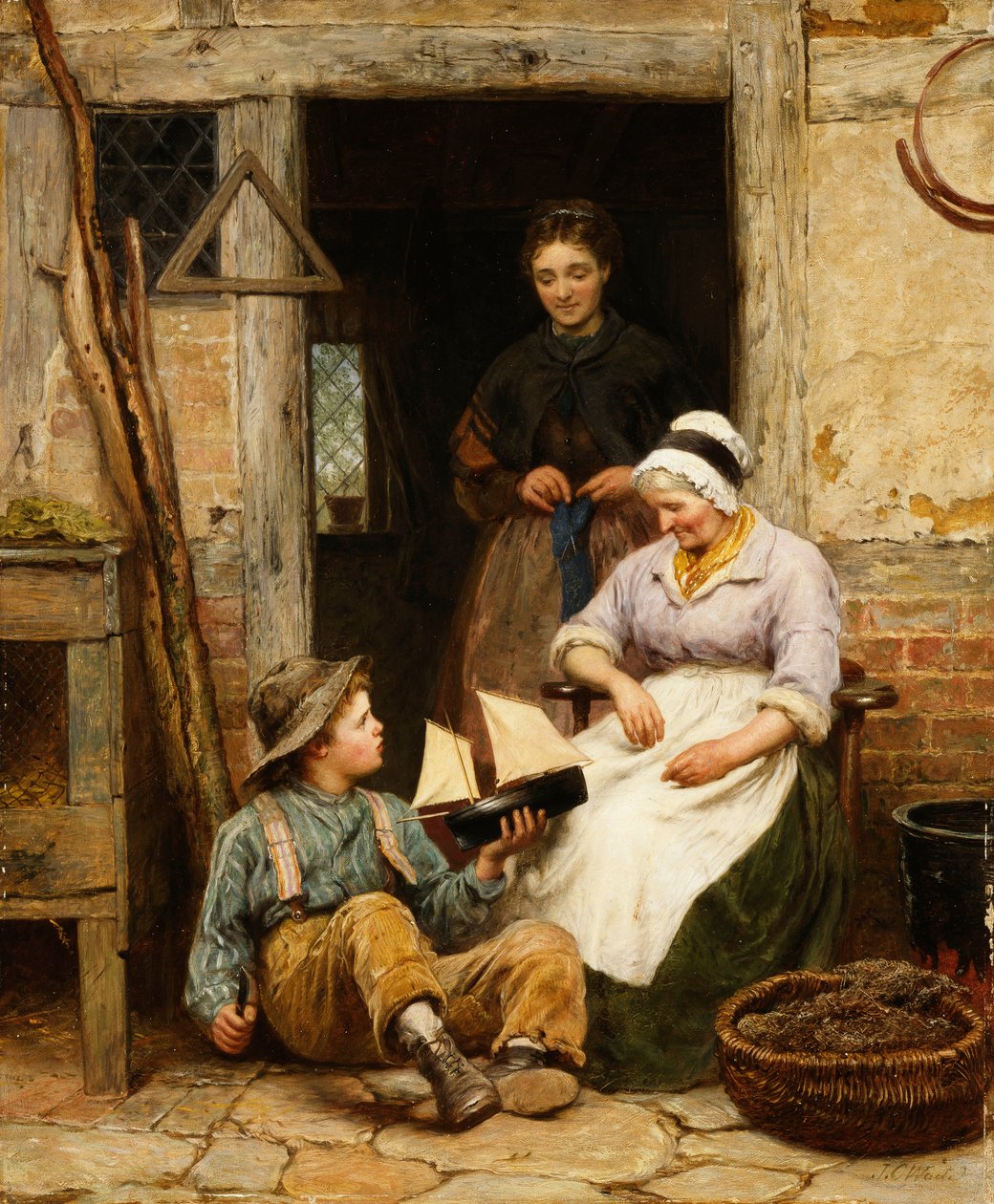 El modelo de barco de James Clarke Waite