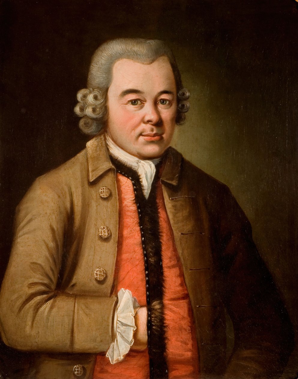 Retrato de Christopher Fuller d.1786, 1750-1780 de James Coleman