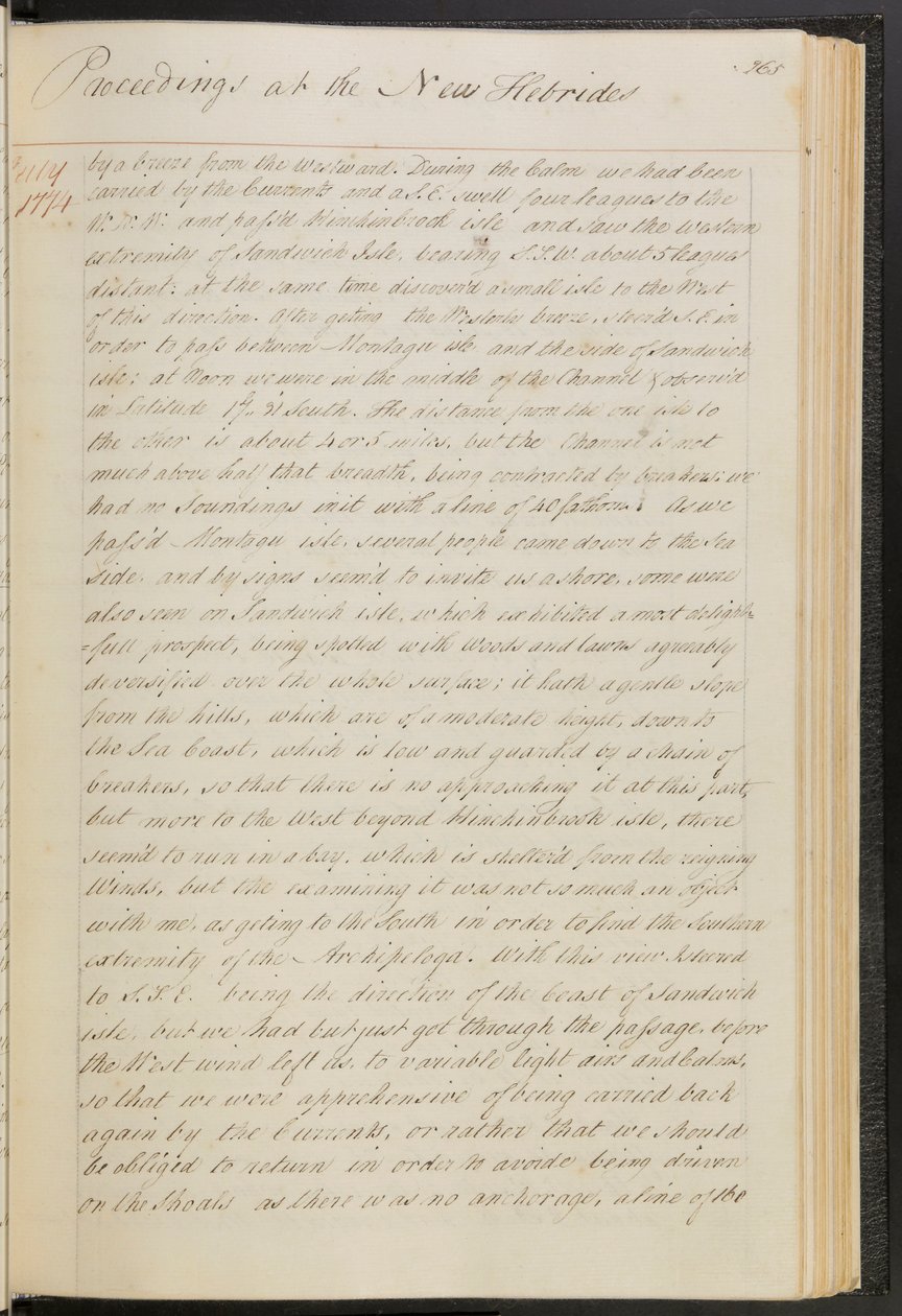 Diario de la vuelta al mundo del capitán Cook en el HMS "Resolution de James Cook