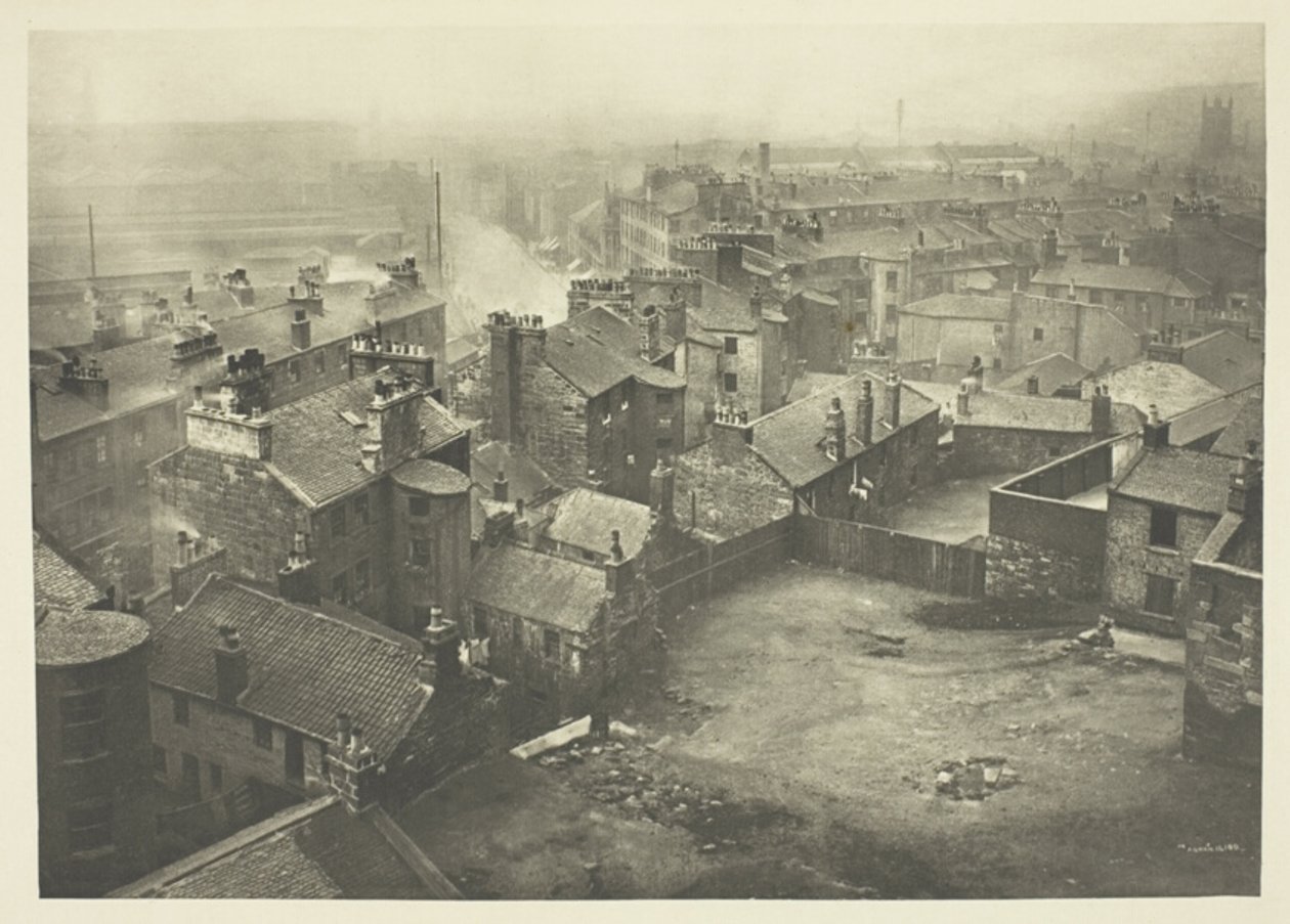 Old Houses Esquina de George Street y High Street de James Craig Annan