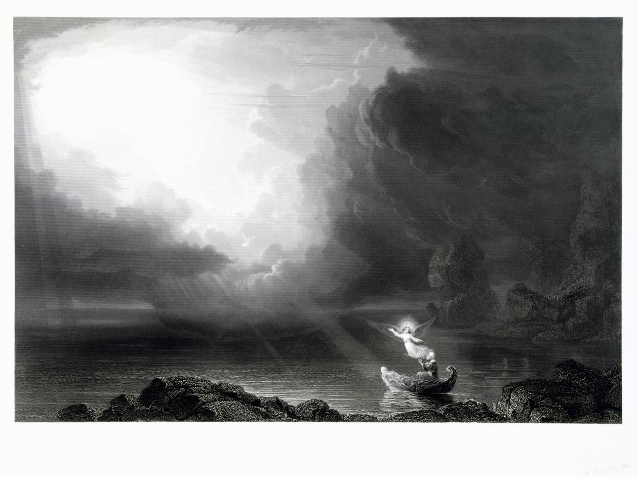 El viaje de la vida — Vejez, c. 1855 de James David Smillie