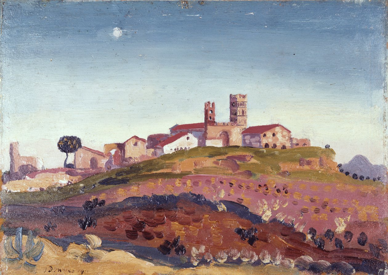 La catedral de Elne de James Dickson Innes