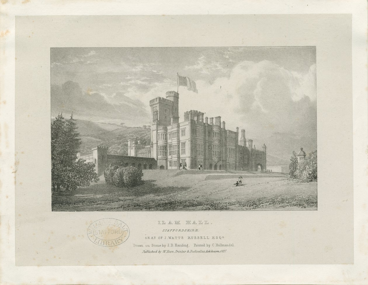 Ilam Hall de James Duffield Harding