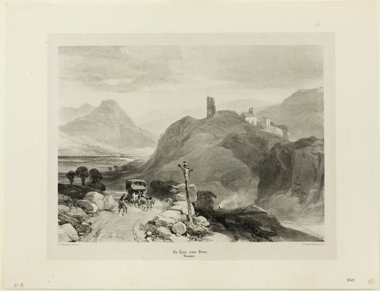 La Tour-sans-Venin, región del Dauphiné de James Duffield Harding