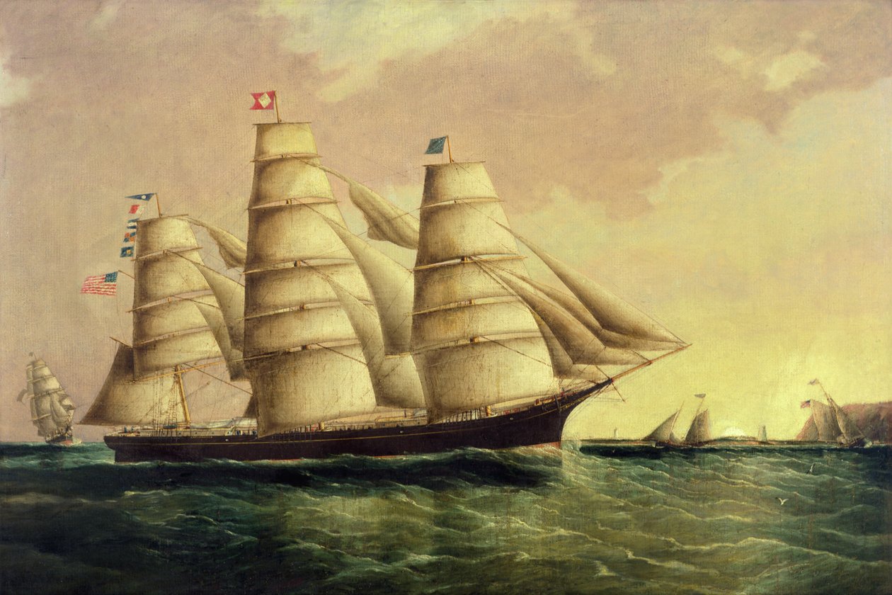 Valparaíso (óleo sobre lienzo) de James E. Buttersworth
