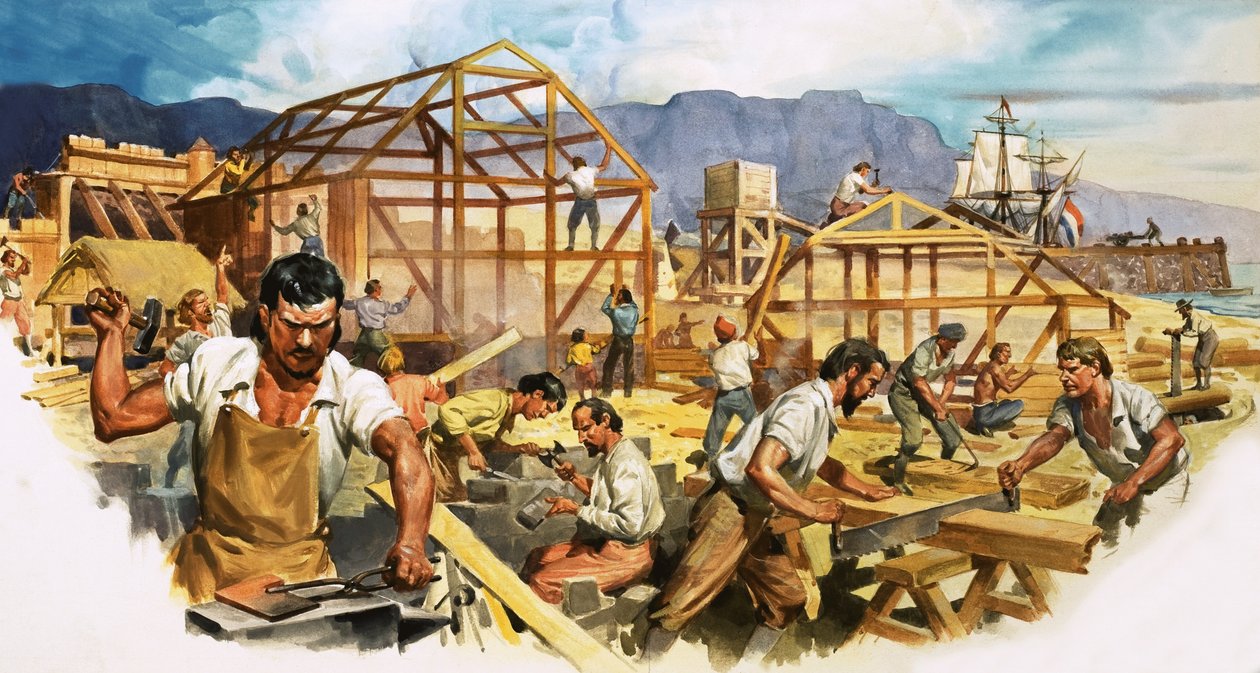 Colonos holandeses en Sudáfrica de James Edwin McConnell