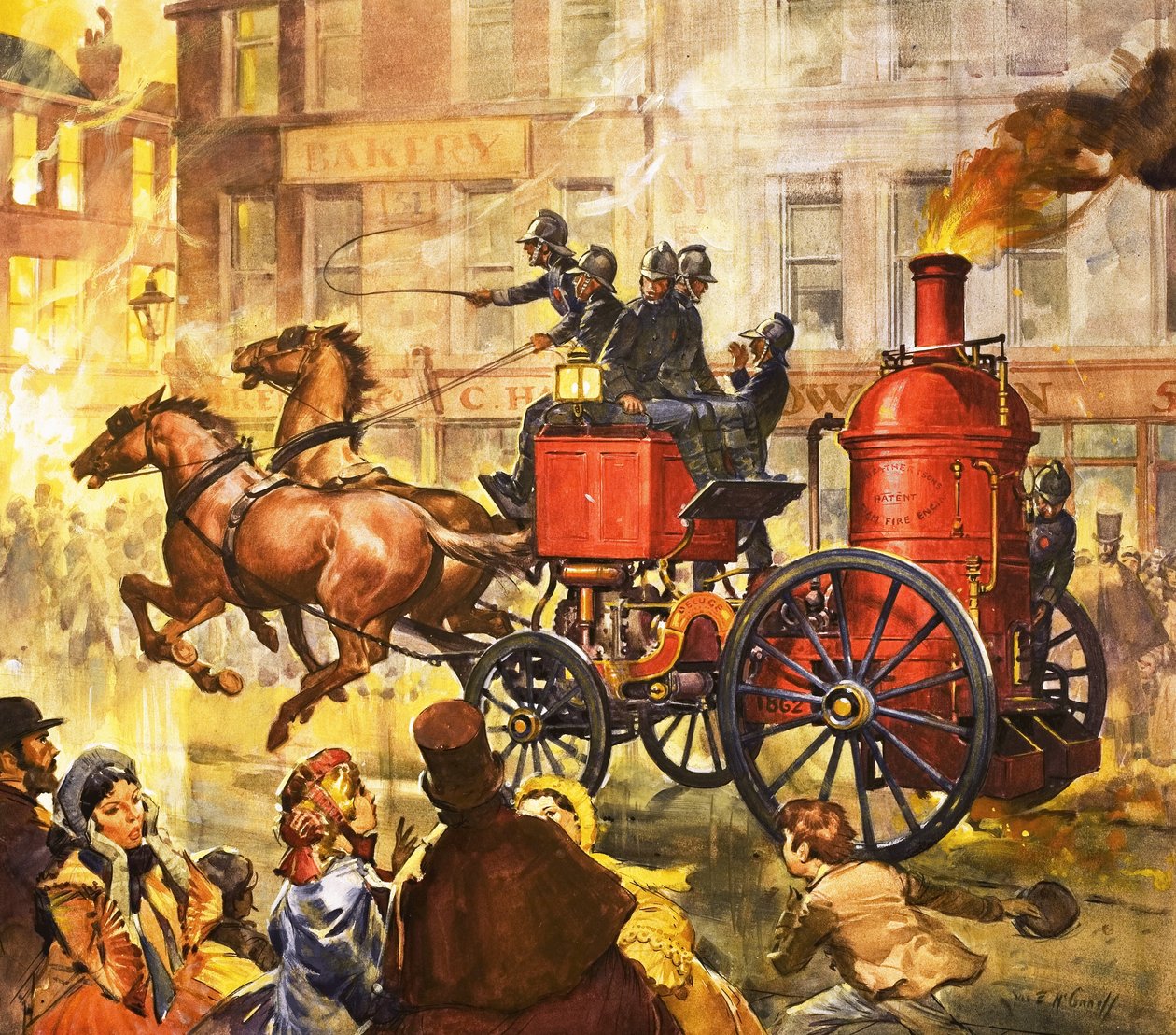 Asociaciones famosas: El Rey del Fuego de James Edwin McConnell
