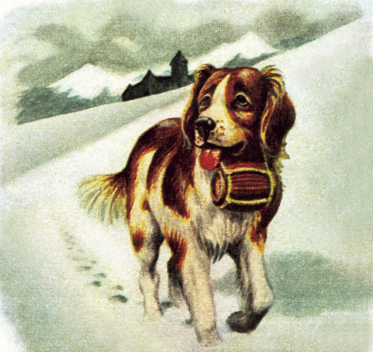 Perro San Bernardo de James Edwin McConnell