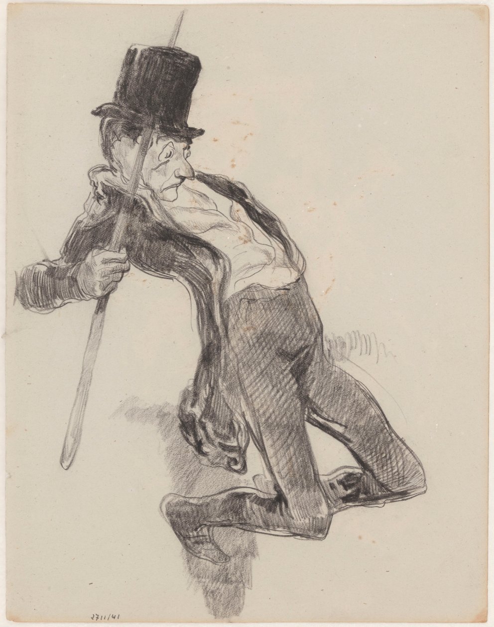 Según Daumier: Pesca de James Ensor