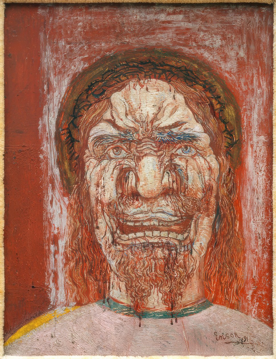 El hombre de los dolores de James Sidney Ensor