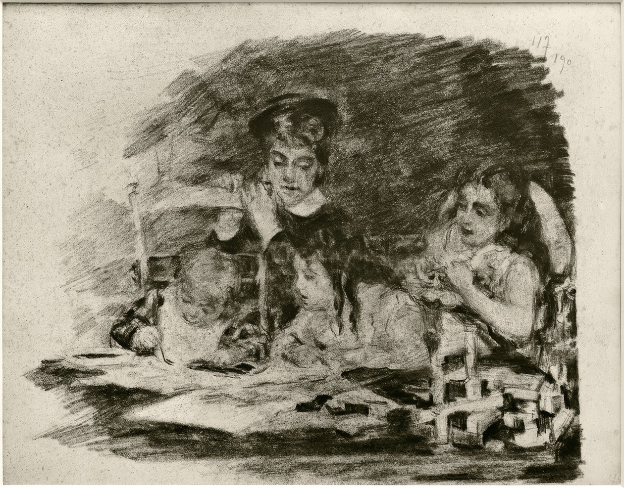 Los pequeños pintores de James Sidney Ensor