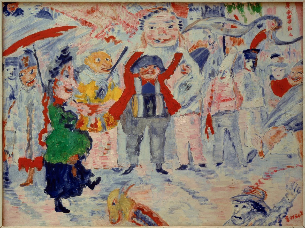 Carnaval en Flandes de James Sidney Ensor