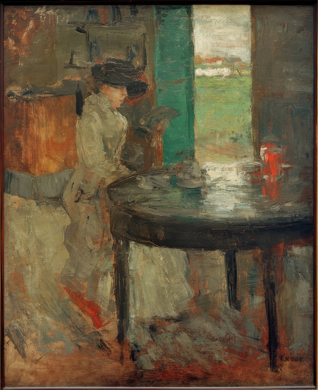 La espera de James Sidney Ensor