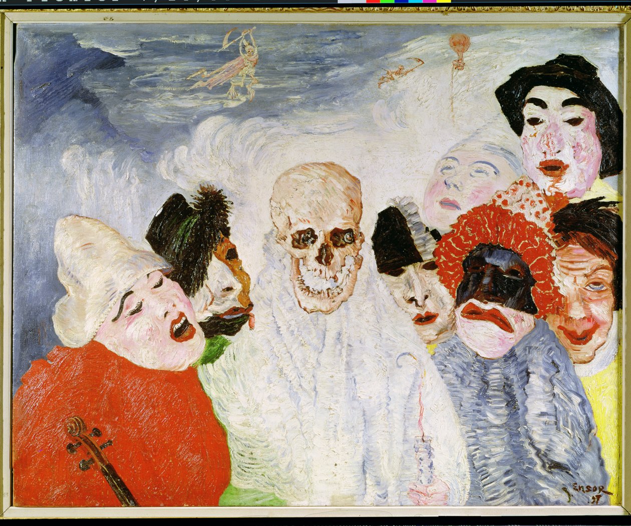 Máscaras y muerte de James Ensor