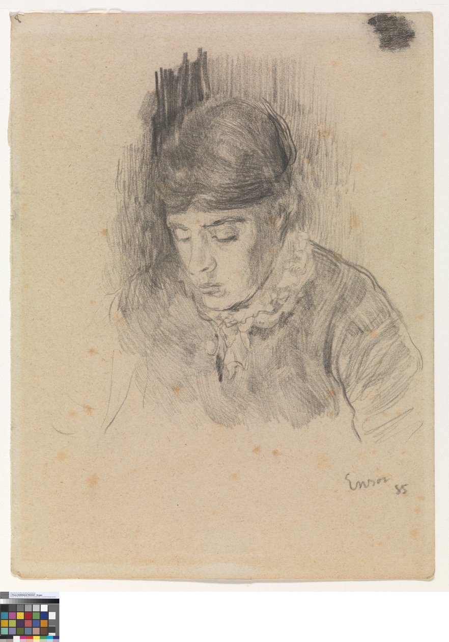 Mitche Ensor, hermana del artista de James Ensor