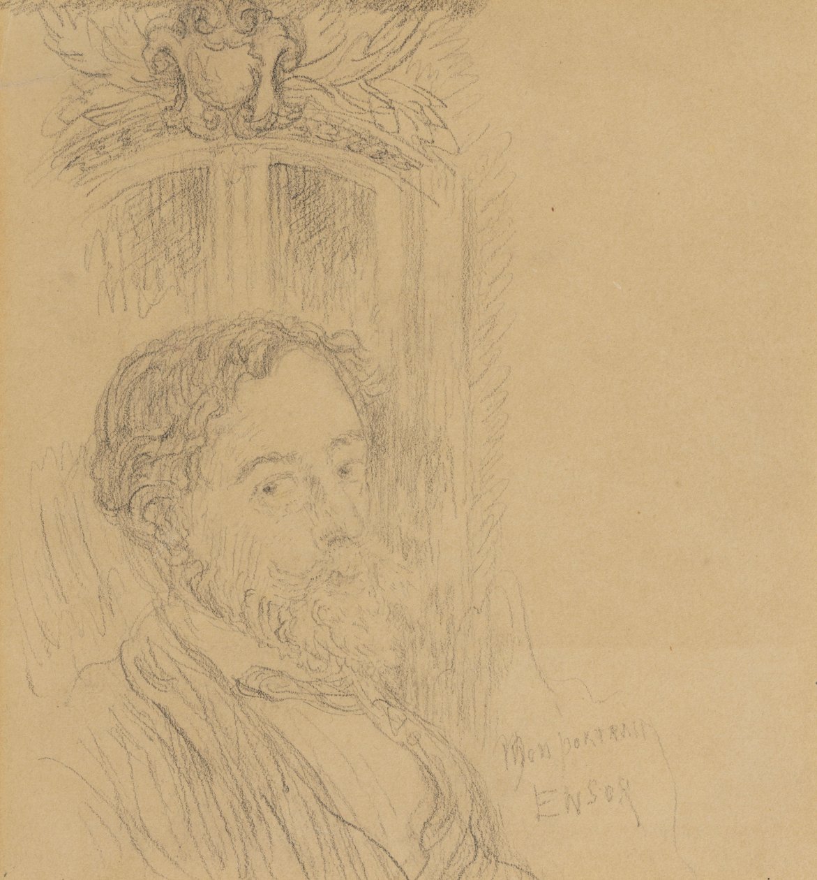 Mi retrato de James Ensor