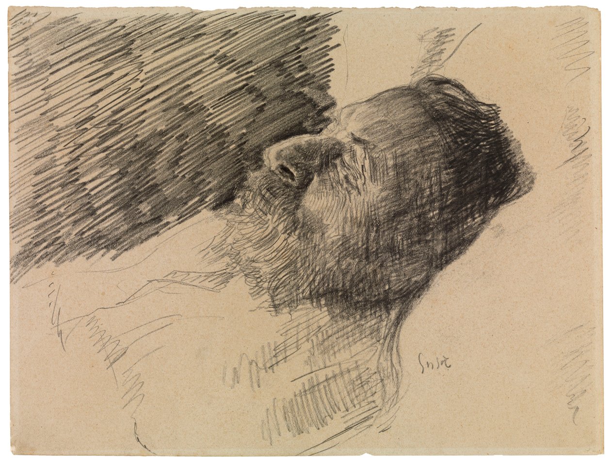 Mi padre fallecido de James Ensor