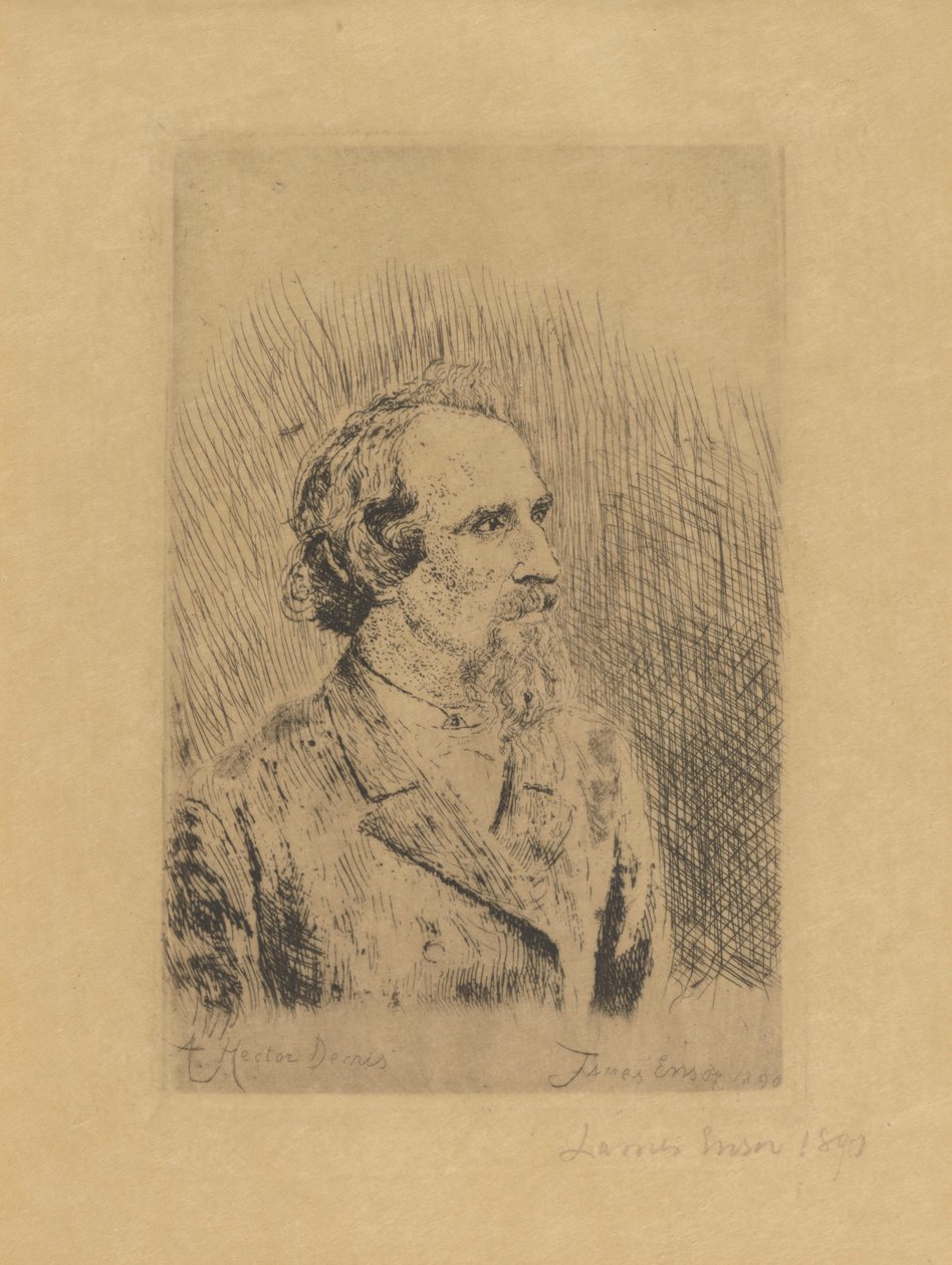 Retrato de Héctor Denis de James Ensor