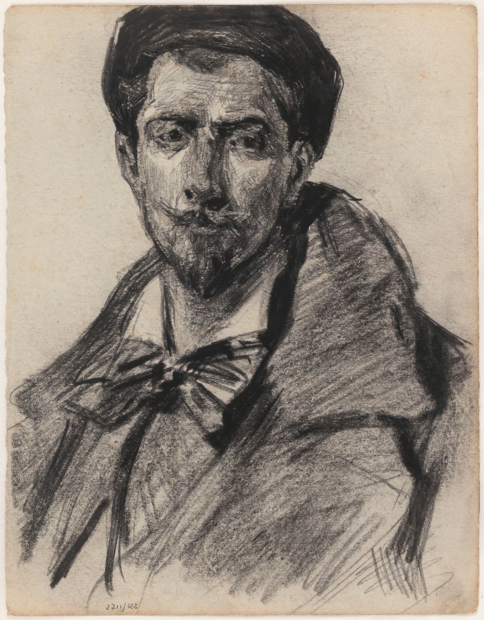 Retrato de un hombre de James Ensor