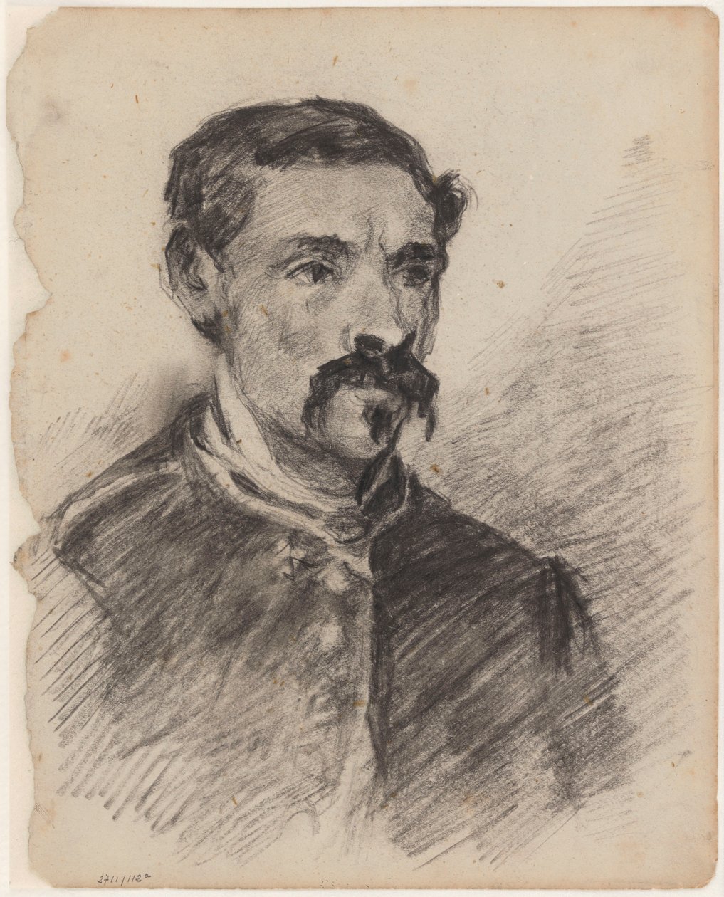 Retrato de un hombre de James Ensor
