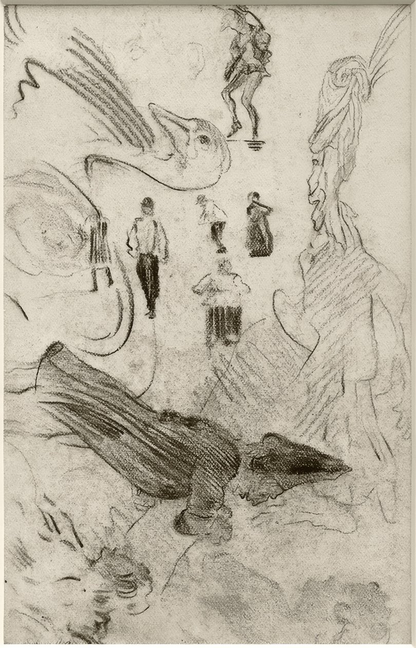 Siluetas y figuras grotescas de James Sidney Ensor